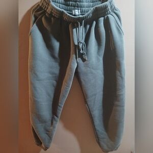 Grey sweatpants